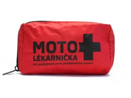 Motolékárnička - lékarnička první pomoci na motorku v textilním pouzdře
