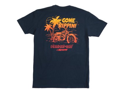 Gone Rippin Tee Navy B
