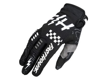 Off Road Glove Black White 1