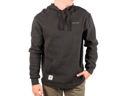 Robin Hooded Thermal Black poseF