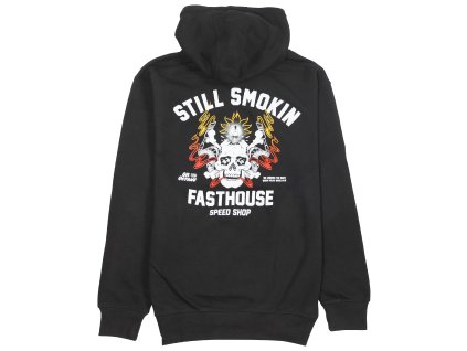 Smoke & Octane Hooded Pullover Black B