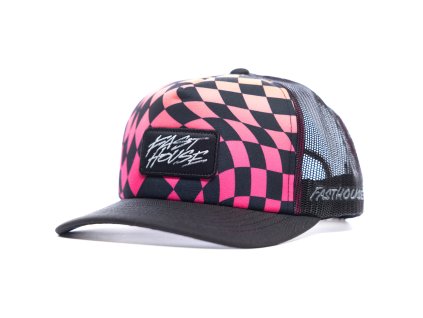 Sound Check Hat Pink Black F