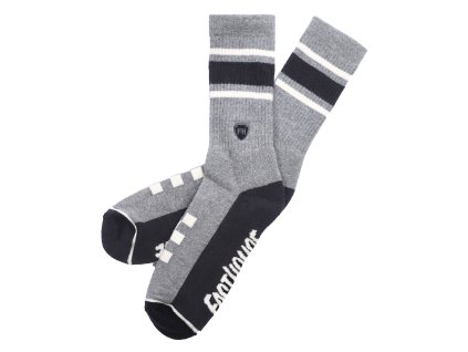 Venice Sock Heather Gray Black
