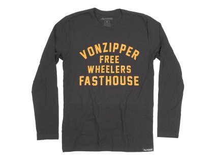 VonZipper Barley Long Sleeve Tee Black F