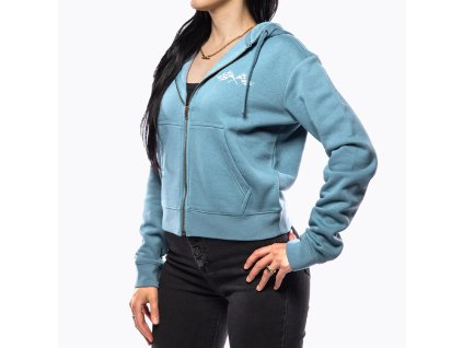 Fasthouse Women´s Crown Hooded Zip Up Denim