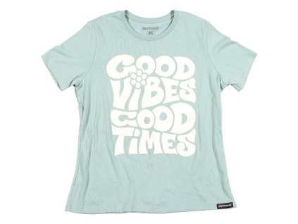 Womens Groove Tee Dust Blue F