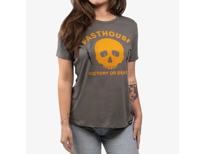 Fasthouse Women's Victory Tee Graphite