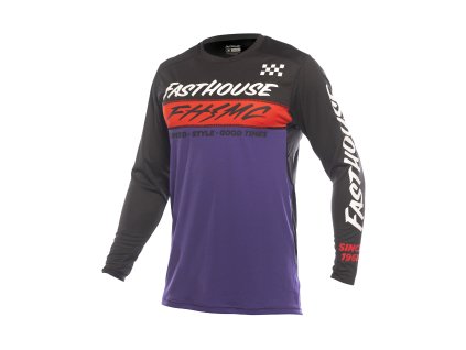 Youth Elrod Evoke Jersey Black Purple F