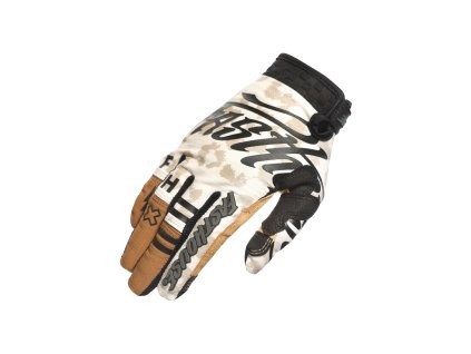 Girls Elrod Stay Golden Glove Chalk Camel 1