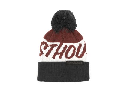 Youth Fastball Beanie Rust Smoked Navy B