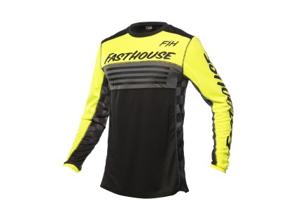 Youth Grindhouse Omega Jersey High Viz Black F