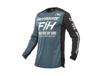 Youth Grindhouse Slammer Jersey Blue Black F