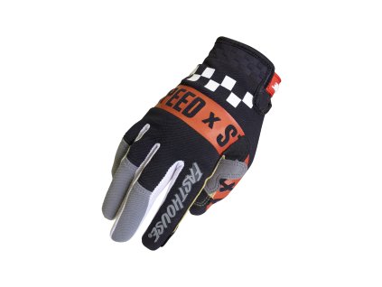 Youth Speed Style Domingo Glove Gray Black F1 (1)