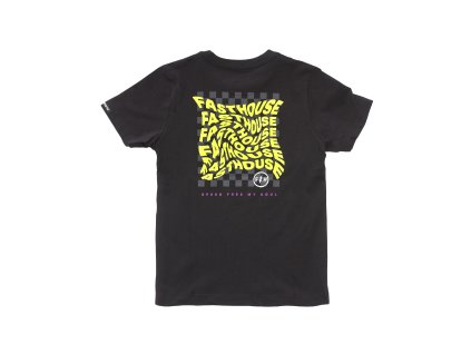 Youth Stray Tee Black Detail B