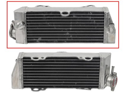 PSYCHIC chladič KTM SX 85 '03-10, SX 105 '03-10 zesílený se standardní kapacitou (objemem