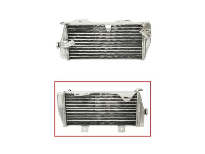 PSYCHIC chladič HONDA CRF 450R '15-16 zesílený se standardní kapacitou (objemem) levý ks