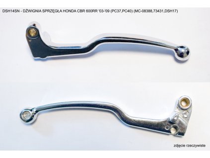 Spojková páčka HONDA CBR 600RR '03-'09 (PC37,PC40) (DSH14SN,73431,DSH17)