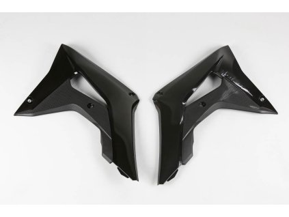 32483 ufo kryt chladice honda crf 250r 18 20 crf 450r 17 20 barva cerna