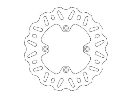 56474 prox brzdovy kotouc zadni suzuki rm 85 05 17 wave