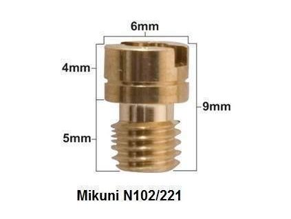 56903 prox hlavni tryska mikuni typ n102 221 prumer 155 1 ks