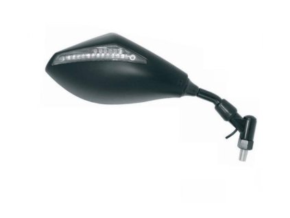 85655 1 vicma zrcatko s led blinkrem cerne prave s levym zavitem e347dri pro motorku