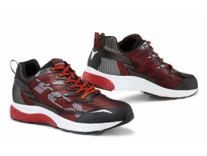 96701 tenisky tcx paddock cerno cervene urban moto boty 47