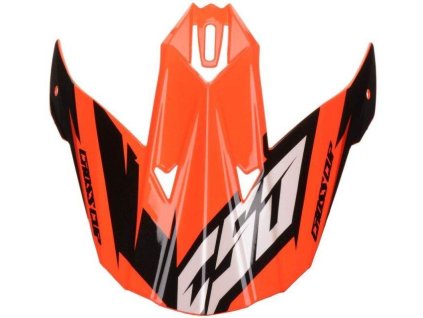 97037 ksilt pro prilby cassida cross cup two oranzovy fluo bily cerny sedy