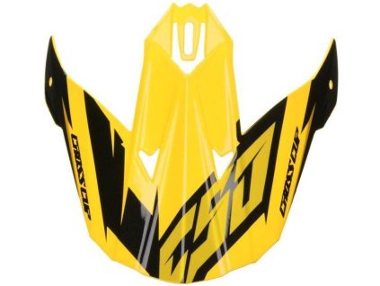 97049 ksilt pro prilby cassida cross cup two junior detska zluty fluo cerny sedy