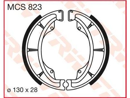 97361 trw mcs823 brzdove pakny celisti na motorku