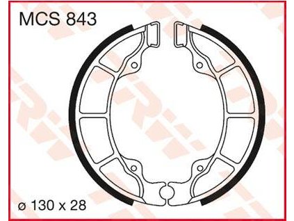 97406 trw mcs843 brzdove pakny celisti na motorku