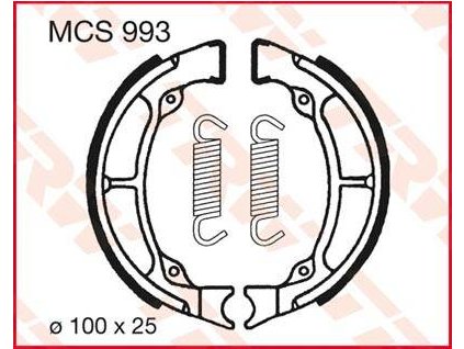 97565 trw mcs993 brzdove pakny celisti na motorku