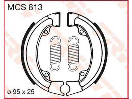 97610 trw mcs813 brzdove pakny celisti na motorku