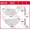 166086 trw mcb878srq racing sintrovane brzdove desticky na motorku