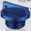 178527 accel vicko plniciho otvoru oleje yamaha wr 250f 06 13 honda crf barva modra zavit m20x2