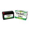 Motobaterie Fulbat 12V, FT7B-4 SLA, 6,5Ah, 85A, bezúdržbová MF AGM 150x65x93, (včetně bale