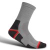 Funkční ponožky na motorku TXR Tempo černo-světle šedé