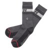 Dozer Crew Sock Dark Gray