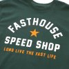 Fast Life Tee Forest Green Detail3 (1)