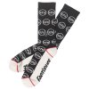 Icon Sock Black White