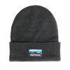 Silhouette Beanie Black F