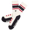 Venice Sock White Sand Black