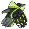 97727 kozene rukavice rebelhorn st short cerne sede fluo zlute rukavice 3xl