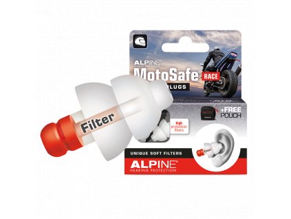 Alpine MotoSafe Race moto špunty do uší