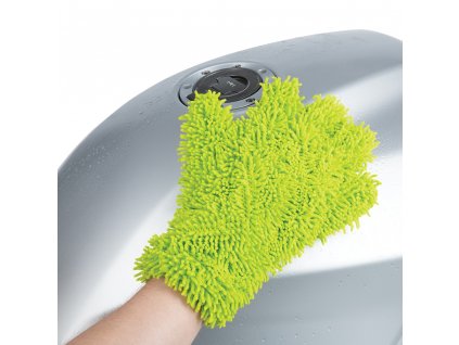 umývacie rukavice NOODLE WASH GLOVE, OXFORD OX261 (mikrovlákno, zelená fluo)