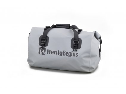 vodotesná taška na sedadlo spolujazdca, HenlyBegins (sivá, objem 60 litrov)