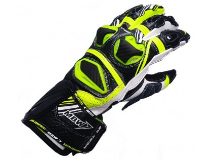 MBW GT-Tech Green kožené športové rukavice