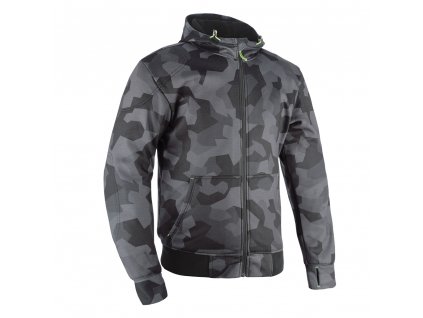 Oxford Super Hoody 2.0 Camo kevlárové mikina šedá