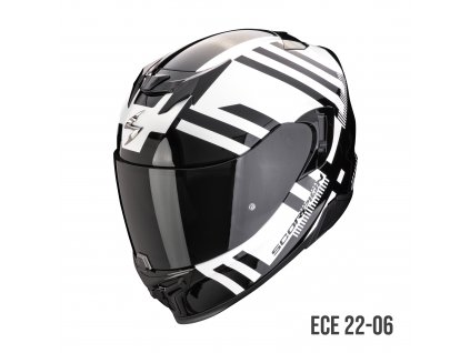 Scorpion Exo 520 Air BANSHEE Pearl White-Black