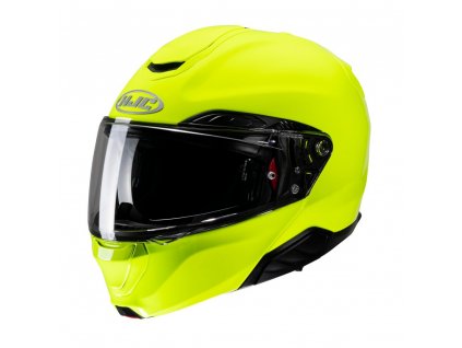 HJC RPHA91 Fluorescent Green vyklápacia prilba