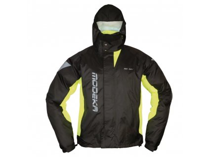 Nepremokavá bunda Modeka AX Dry II čierna/neon